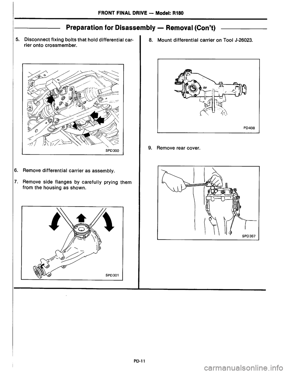 NISSAN PICK-UP 1983 Service Owners Manual Downloaded from www.Manualslib.com manuals search engine NISSAN PICK-UP 1983 Service Owners Manual Downloaded from www.Manualslib.com manuals search engine