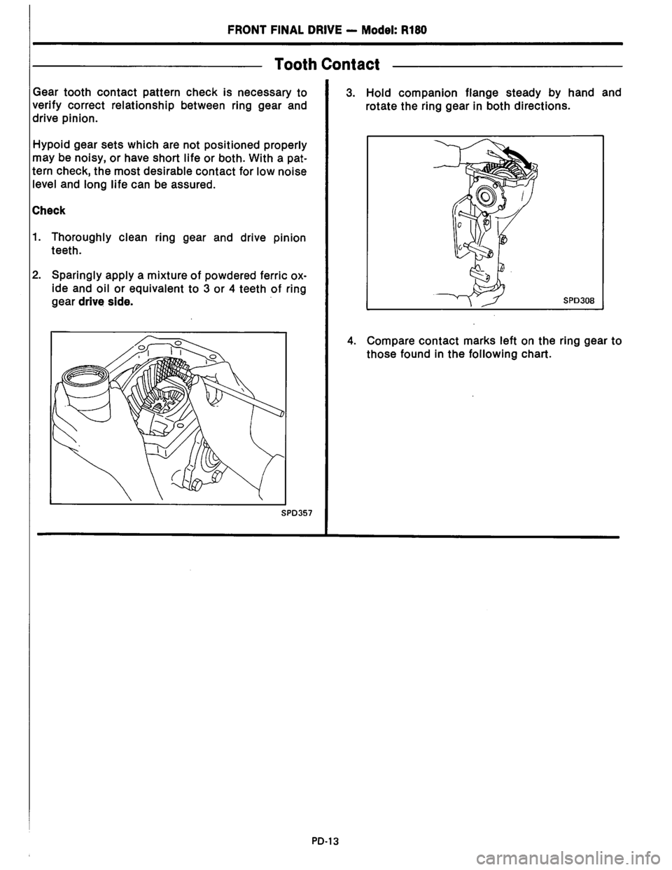 NISSAN PICK-UP 1983 Service Owners Manual Downloaded from www.Manualslib.com manuals search engine NISSAN PICK-UP 1983 Service Owners Manual Downloaded from www.Manualslib.com manuals search engine