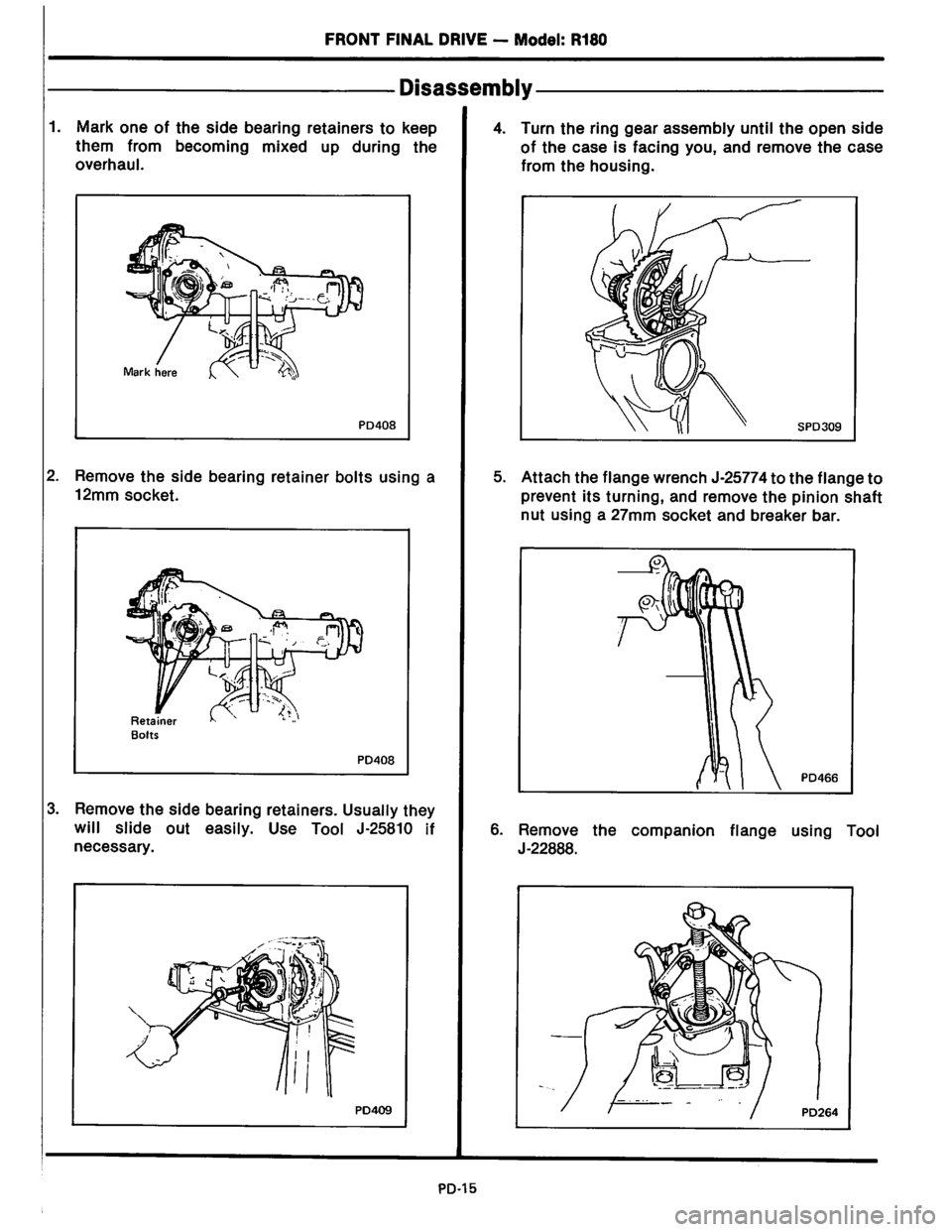 NISSAN PICK-UP 1983 Service Owners Manual Downloaded from www.Manualslib.com manuals search engine NISSAN PICK-UP 1983 Service Owners Manual Downloaded from www.Manualslib.com manuals search engine