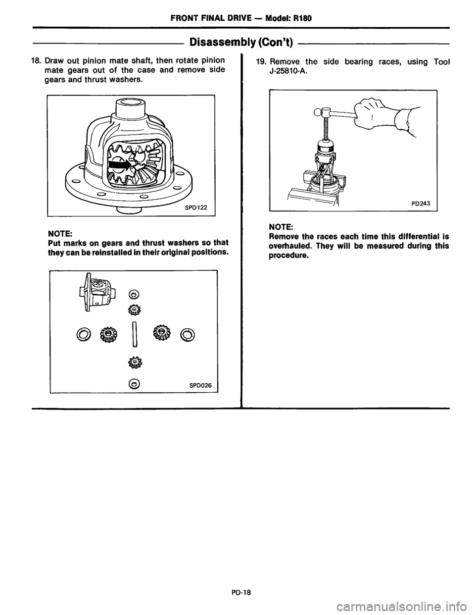 NISSAN PICK-UP 1983 Service Owners Manual Downloaded from www.Manualslib.com manuals search engine NISSAN PICK-UP 1983 Service Owners Manual Downloaded from www.Manualslib.com manuals search engine