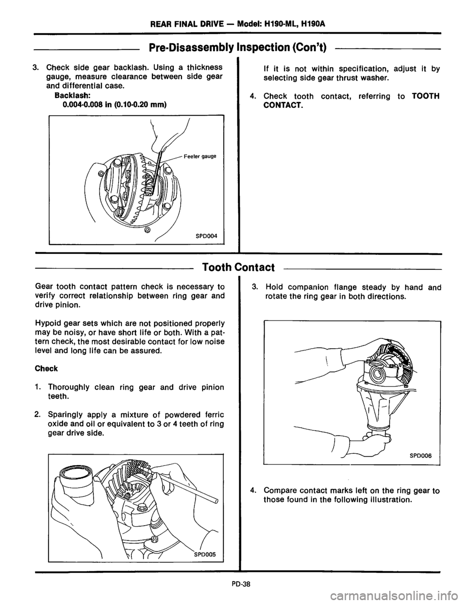 NISSAN PICK-UP 1983 Service Service Manual Downloaded from www.Manualslib.com manuals search engine NISSAN PICK-UP 1983 Service Service Manual Downloaded from www.Manualslib.com manuals search engine