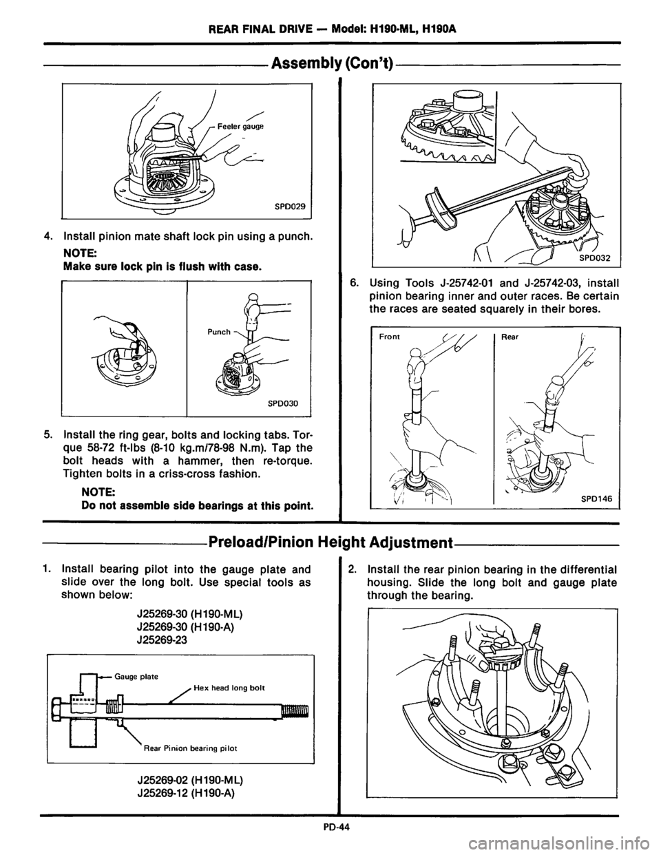NISSAN PICK-UP 1983 Service Workshop Manual Downloaded from www.Manualslib.com manuals search engine NISSAN PICK-UP 1983 Service Workshop Manual Downloaded from www.Manualslib.com manuals search engine
