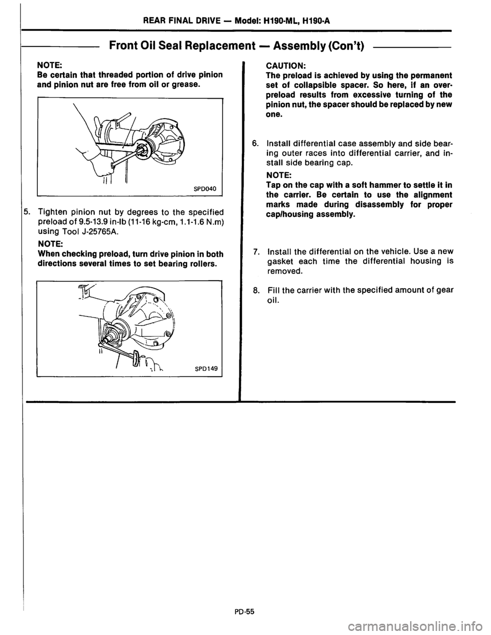 NISSAN PICK-UP 1983 Service Manual PDF Downloaded from www.Manualslib.com manuals search engine NISSAN PICK-UP 1983 Service Manual PDF Downloaded from www.Manualslib.com manuals search engine