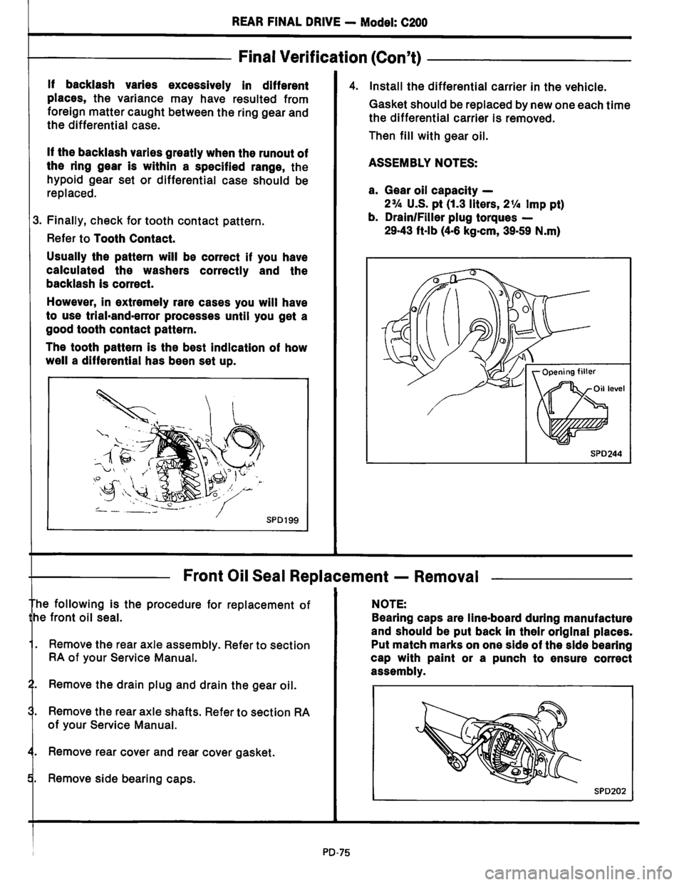 NISSAN PICK-UP 1983 Service Manual Online Downloaded from www.Manualslib.com manuals search engine NISSAN PICK-UP 1983 Service Manual Online Downloaded from www.Manualslib.com manuals search engine