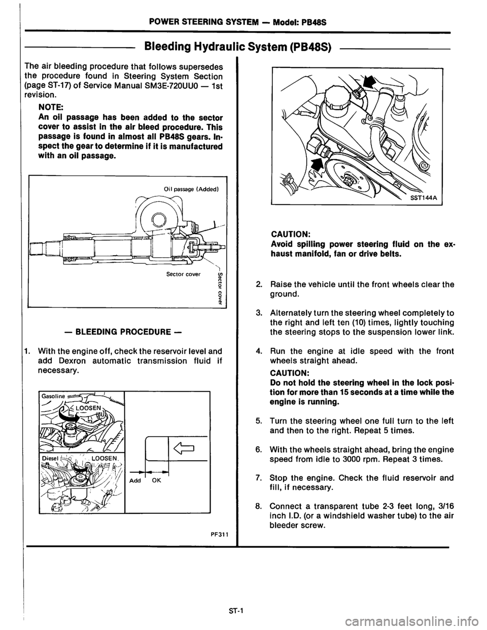NISSAN PICK-UP 1983 Service Owners Manual Downloaded from www.Manualslib.com manuals search engine NISSAN PICK-UP 1983 Service Owners Manual Downloaded from www.Manualslib.com manuals search engine