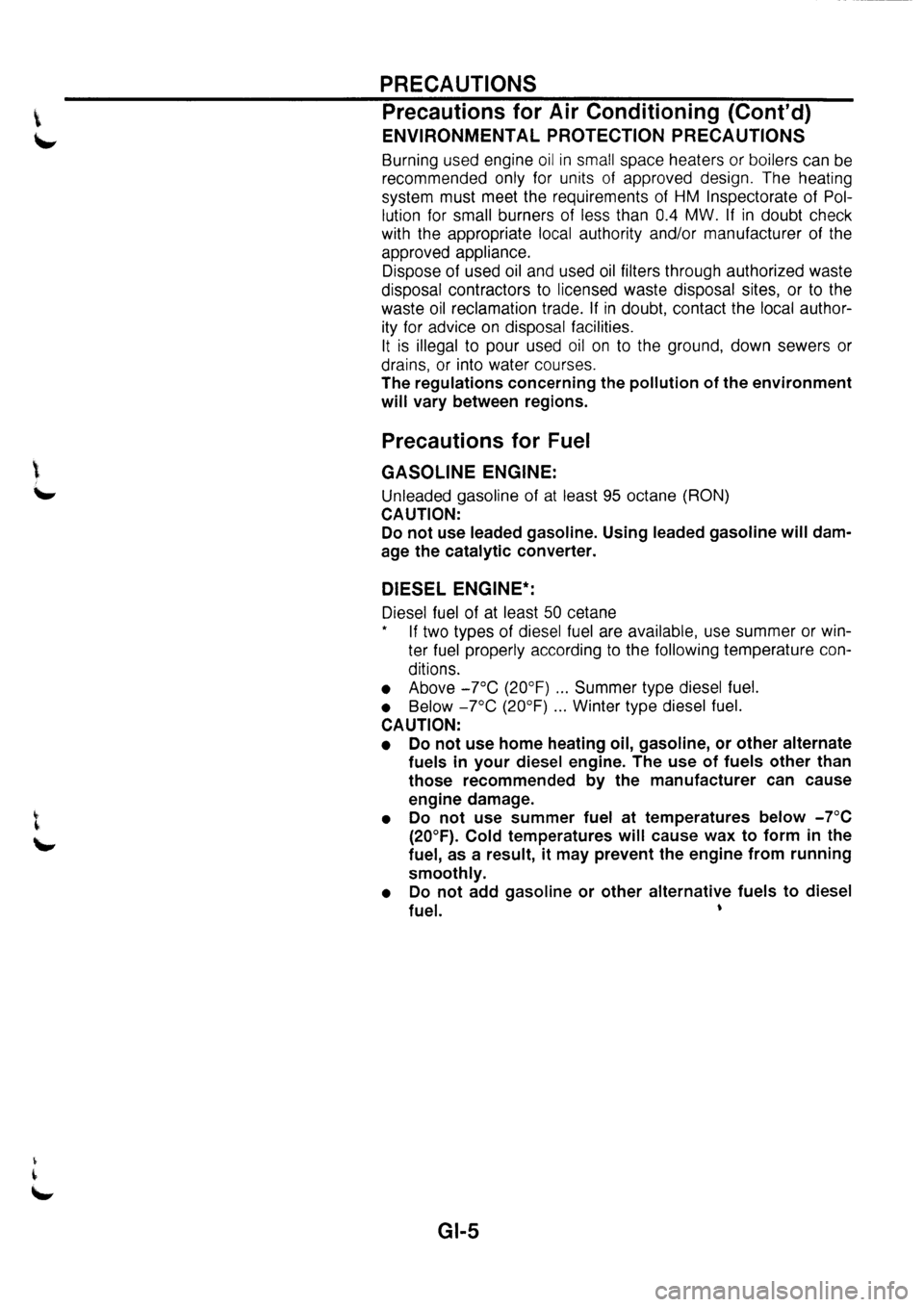 NISSAN PRIMERA 1998 Service User Guide NISSAN PRIMERA 1998 Service User Guide