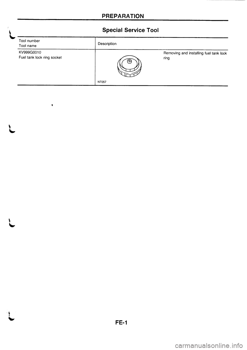 NISSAN PRIMERA 1998  Service Repair Manual 