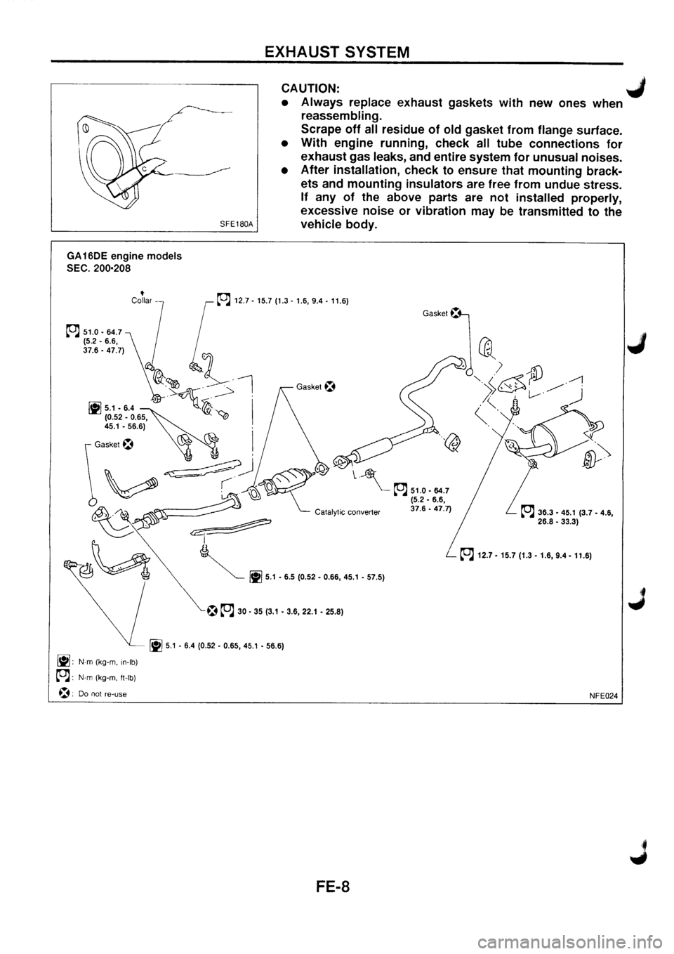 NISSAN PRIMERA 1998  Service Repair Manual 
