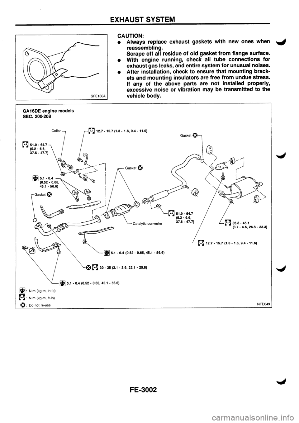 NISSAN PRIMERA 1998  Service Repair Manual 