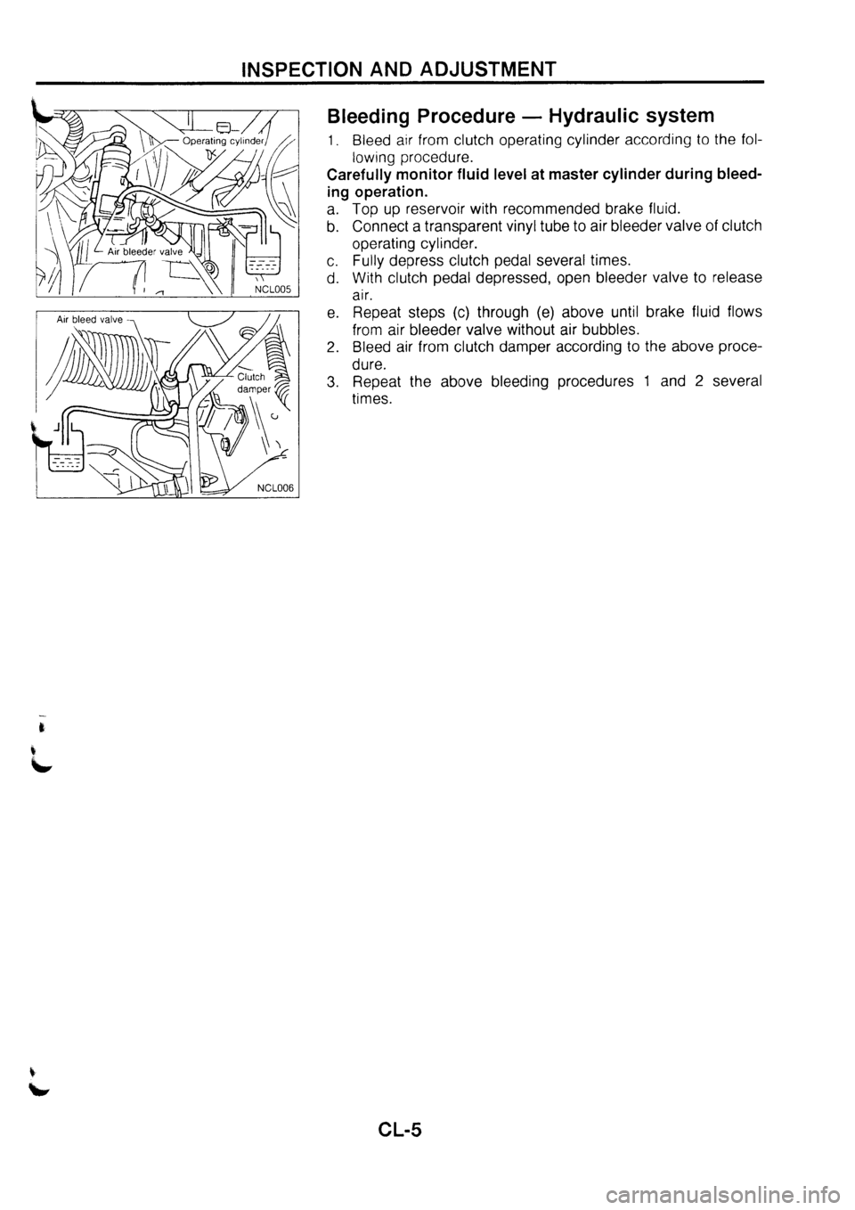 NISSAN PRIMERA 1998  Service Repair Manual 
