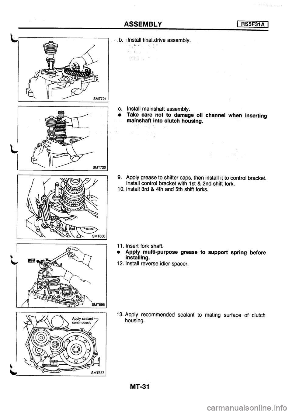 NISSAN PRIMERA 1998  Service Repair Manual 