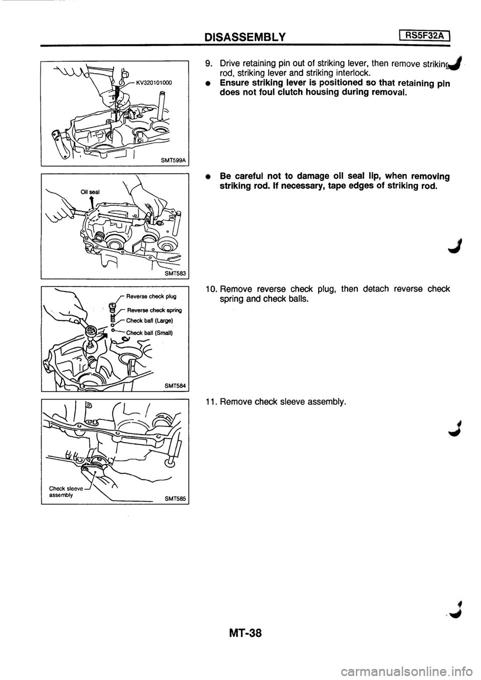 NISSAN PRIMERA 1998  Service Repair Manual 