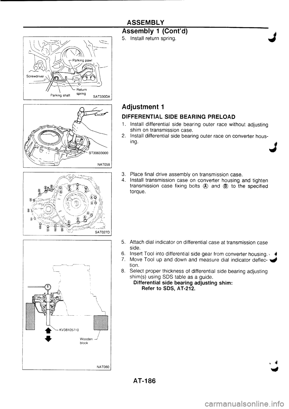 NISSAN PRIMERA 1998 Service Repair Manual NISSAN PRIMERA 1998 Service Repair Manual