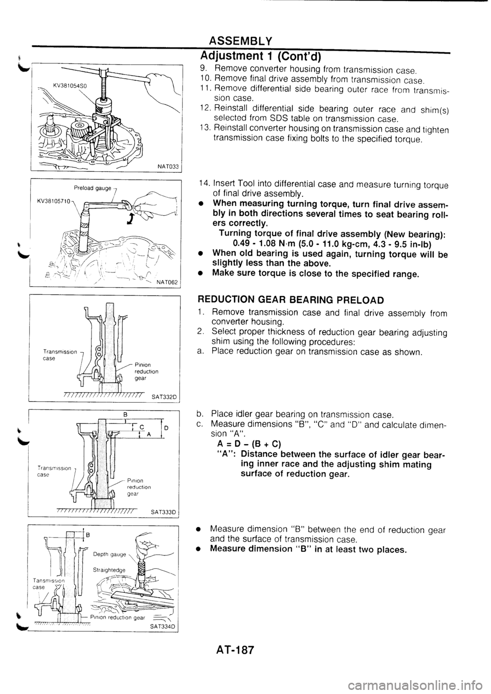 NISSAN PRIMERA 1998 Service Repair Manual NISSAN PRIMERA 1998 Service Repair Manual
