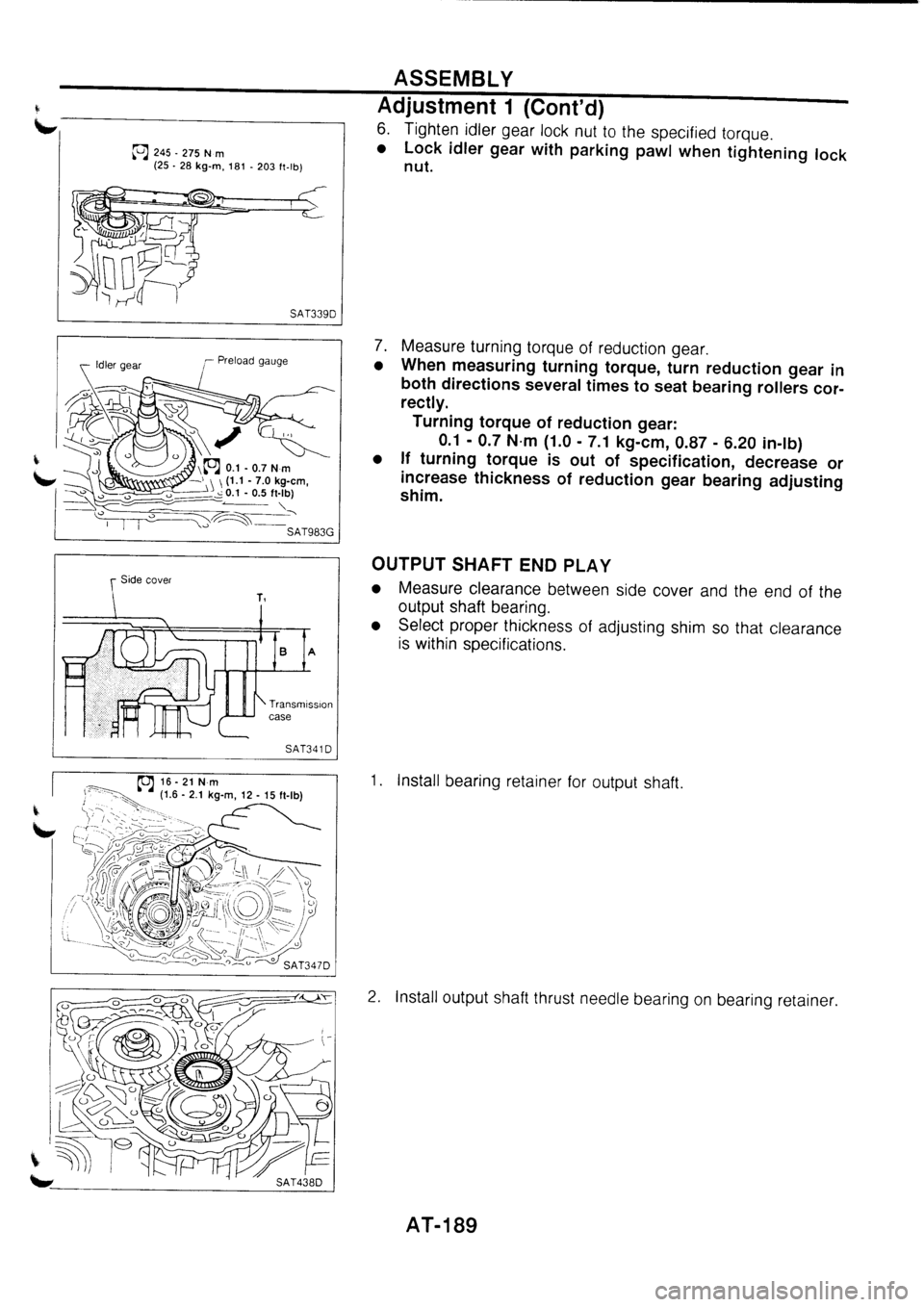 NISSAN PRIMERA 1998 Service Repair Manual NISSAN PRIMERA 1998 Service Repair Manual