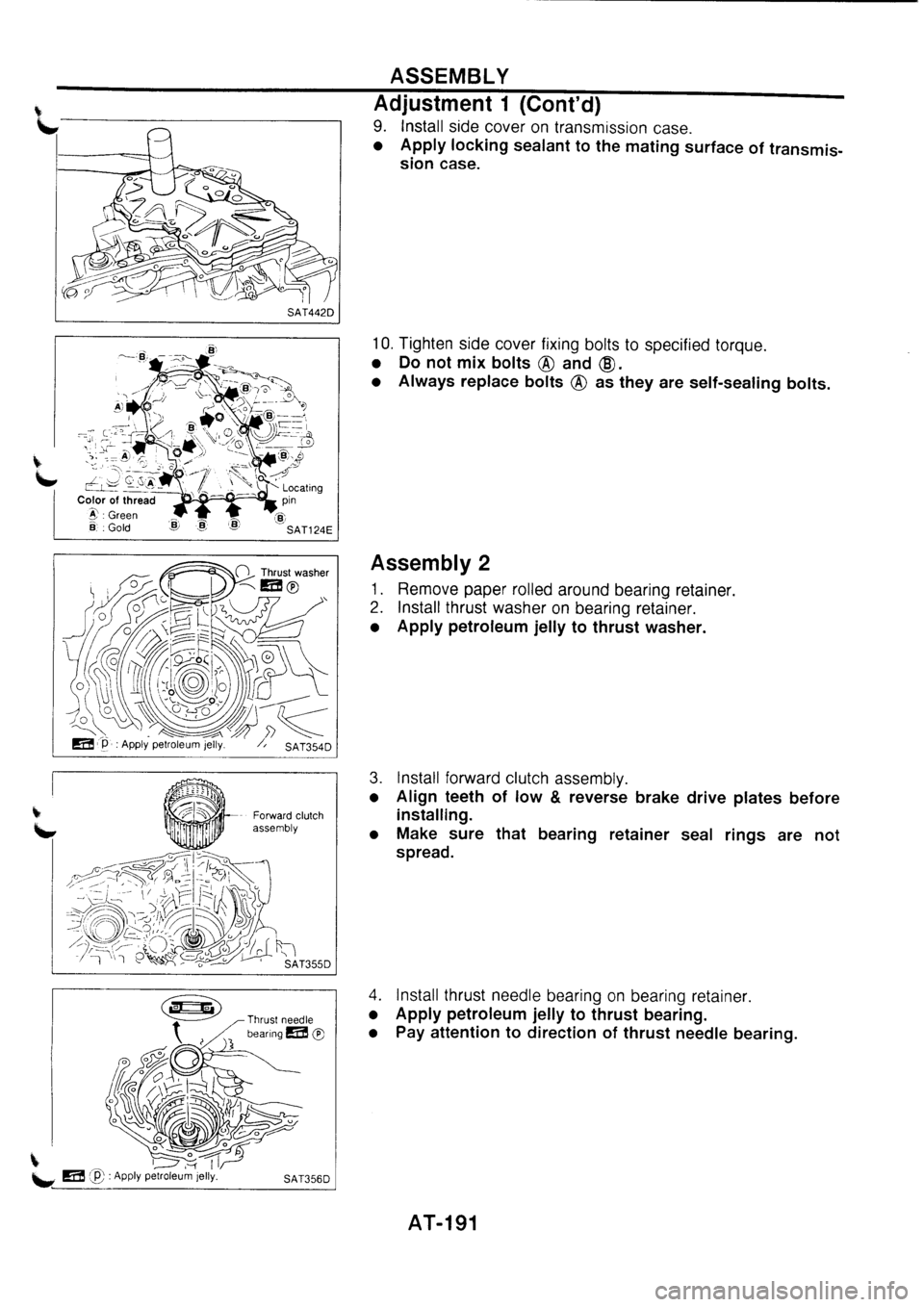 NISSAN PRIMERA 1998 Service Repair Manual NISSAN PRIMERA 1998 Service Repair Manual