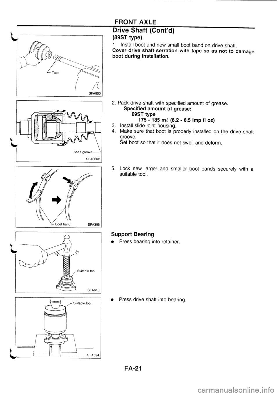 NISSAN PRIMERA 1998  Service Repair Manual 