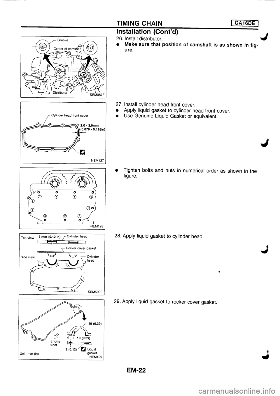 NISSAN PRIMERA 1998 Service Repair Manual NISSAN PRIMERA 1998 Service Repair Manual