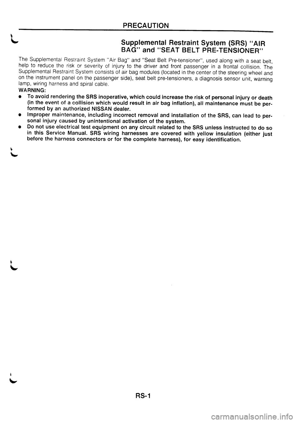 NISSAN PRIMERA 1998 Service Repair Manual NISSAN PRIMERA 1998 Service Repair Manual