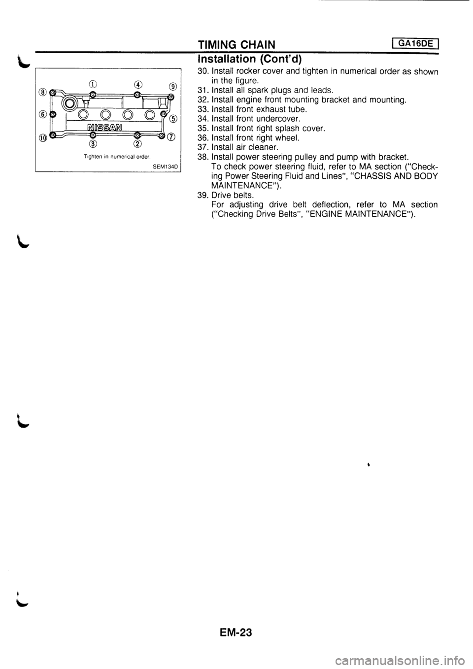 NISSAN PRIMERA 1998 Service Repair Manual NISSAN PRIMERA 1998 Service Repair Manual