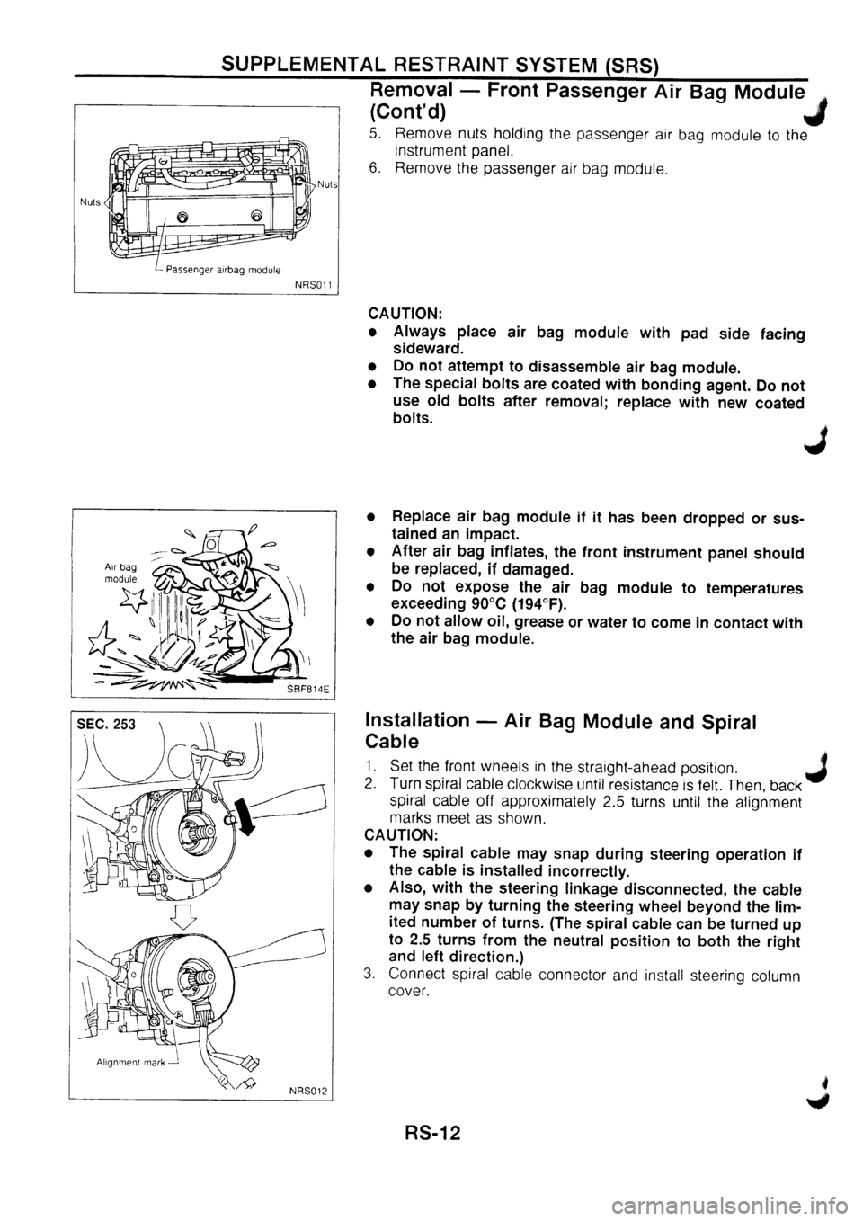 NISSAN PRIMERA 1998 Service Repair Manual NISSAN PRIMERA 1998 Service Repair Manual