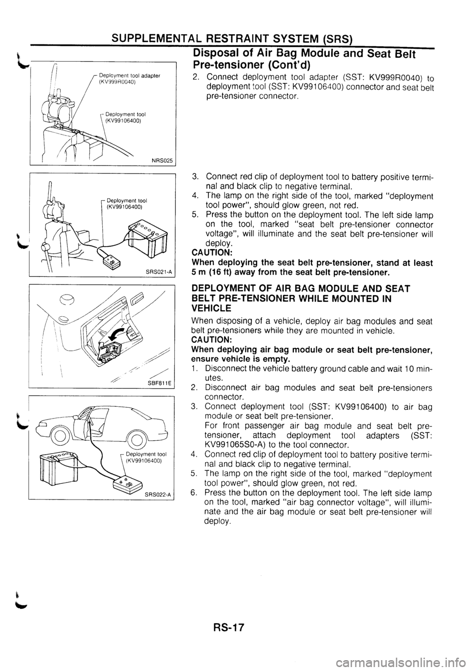 NISSAN PRIMERA 1998  Service Repair Manual 