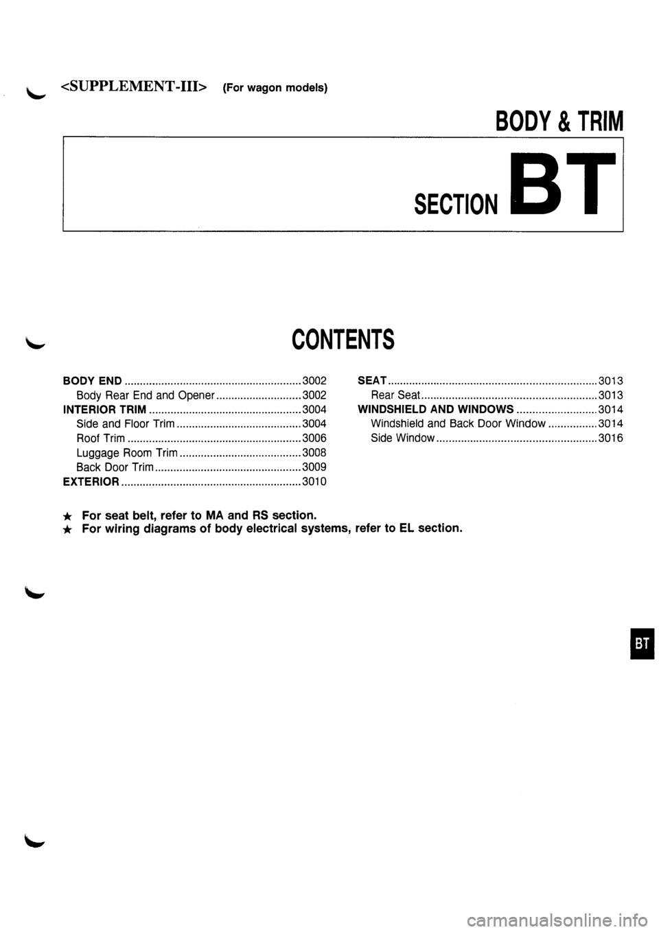 NISSAN PRIMERA 1998 Service Repair Manual NISSAN PRIMERA 1998 Service Repair Manual