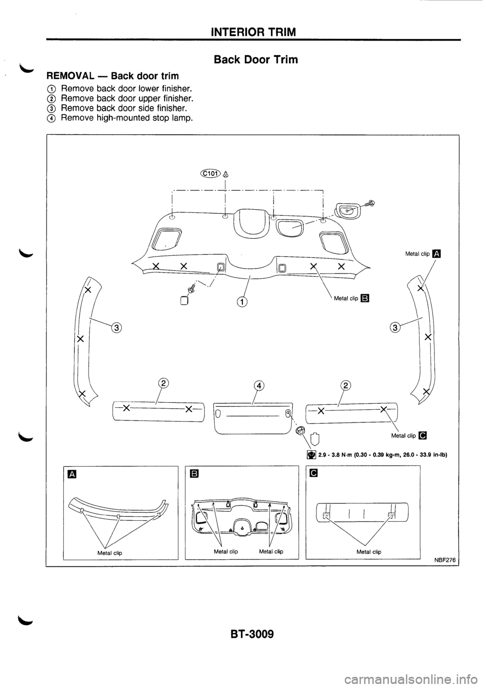 NISSAN PRIMERA 1998 Service Repair Manual NISSAN PRIMERA 1998 Service Repair Manual