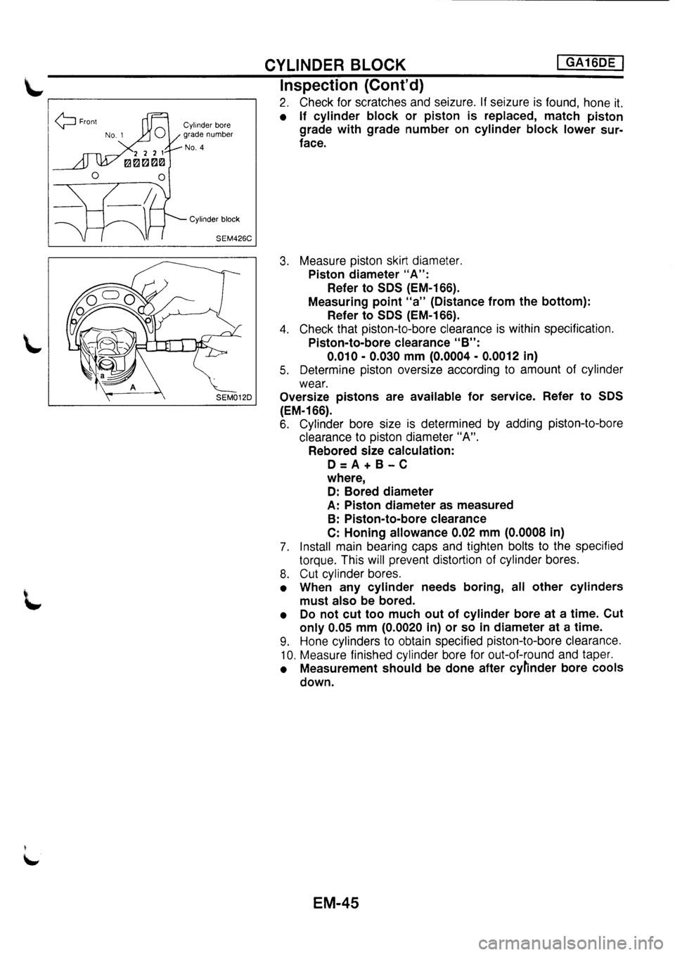 NISSAN PRIMERA 1998 Service Repair Manual NISSAN PRIMERA 1998 Service Repair Manual