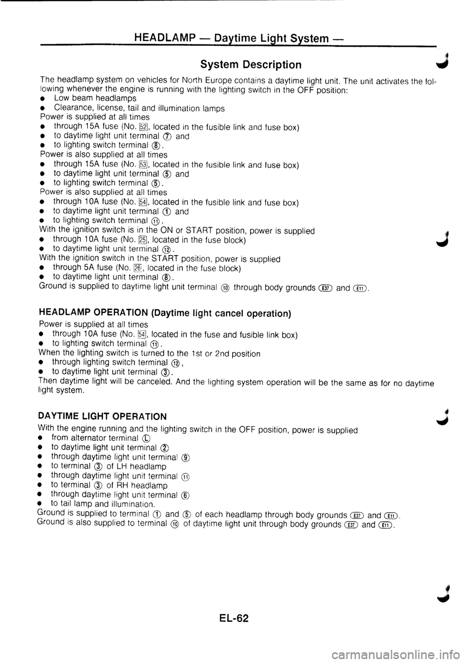 NISSAN PRIMERA 1998 Service Repair Manual NISSAN PRIMERA 1998 Service Repair Manual