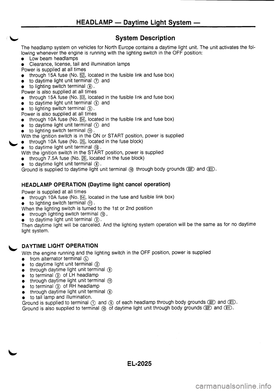 NISSAN PRIMERA 1998 Service Repair Manual NISSAN PRIMERA 1998 Service Repair Manual