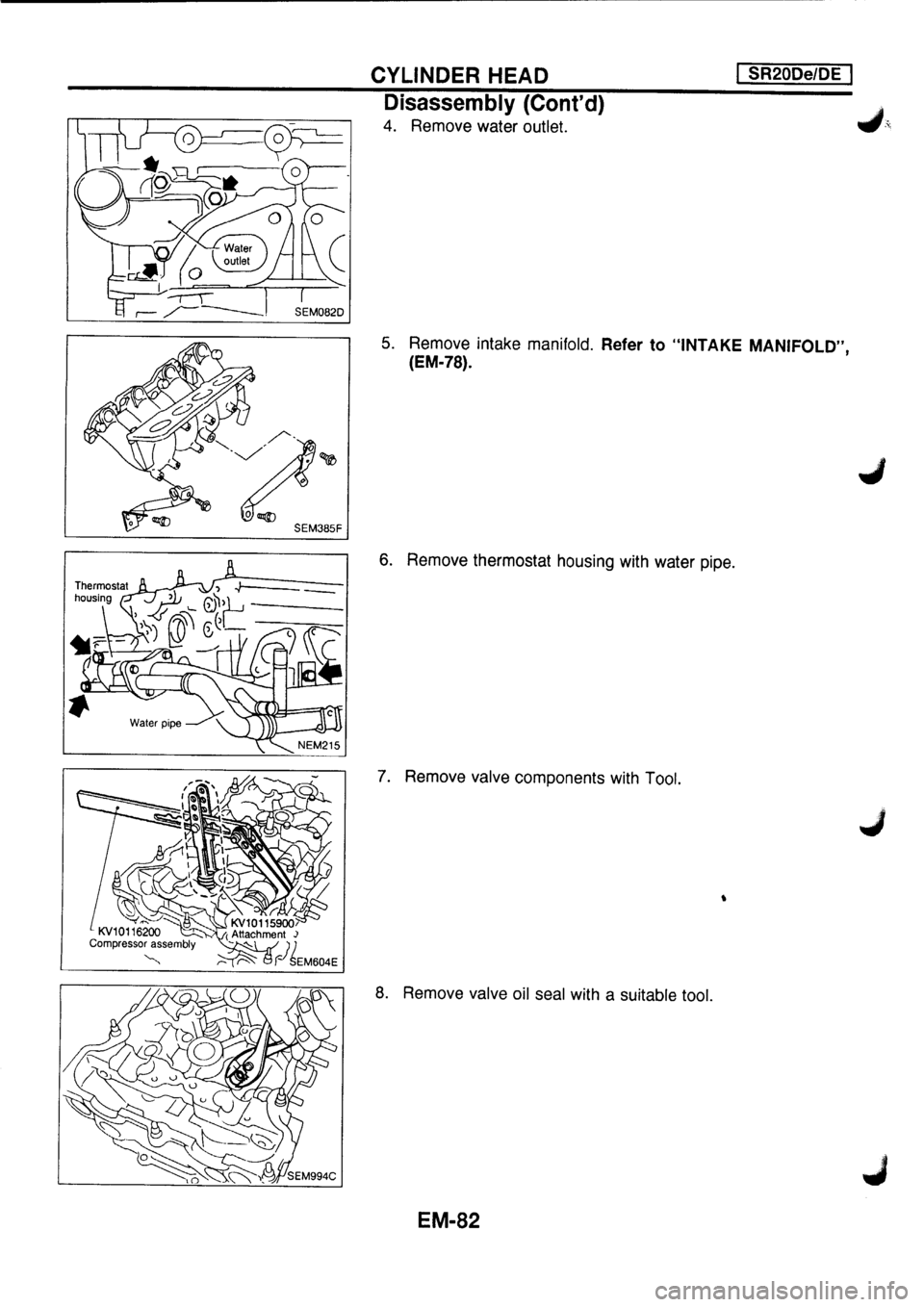 NISSAN PRIMERA 1998 Service Repair Manual NISSAN PRIMERA 1998 Service Repair Manual