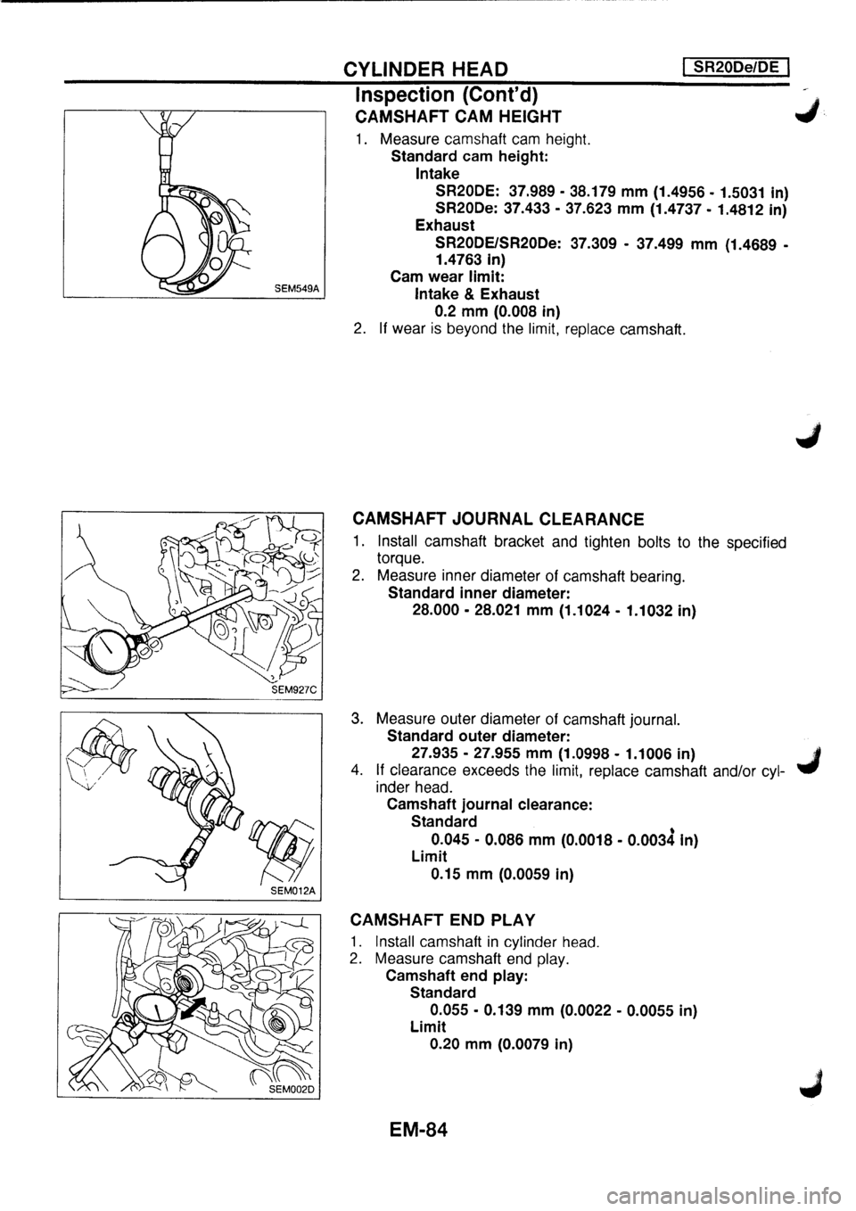 NISSAN PRIMERA 1998 Service Repair Manual NISSAN PRIMERA 1998 Service Repair Manual