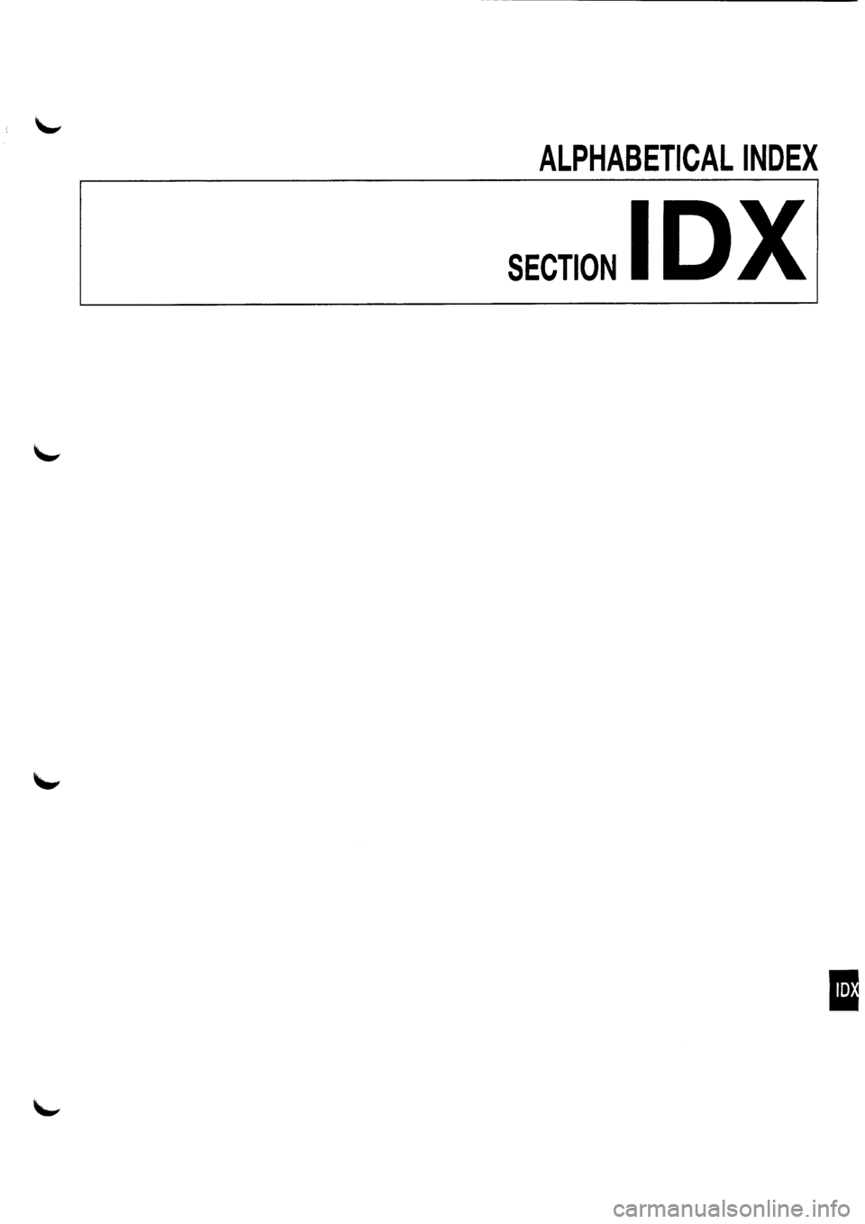 NISSAN PRIMERA 1998  Service Repair Manual 