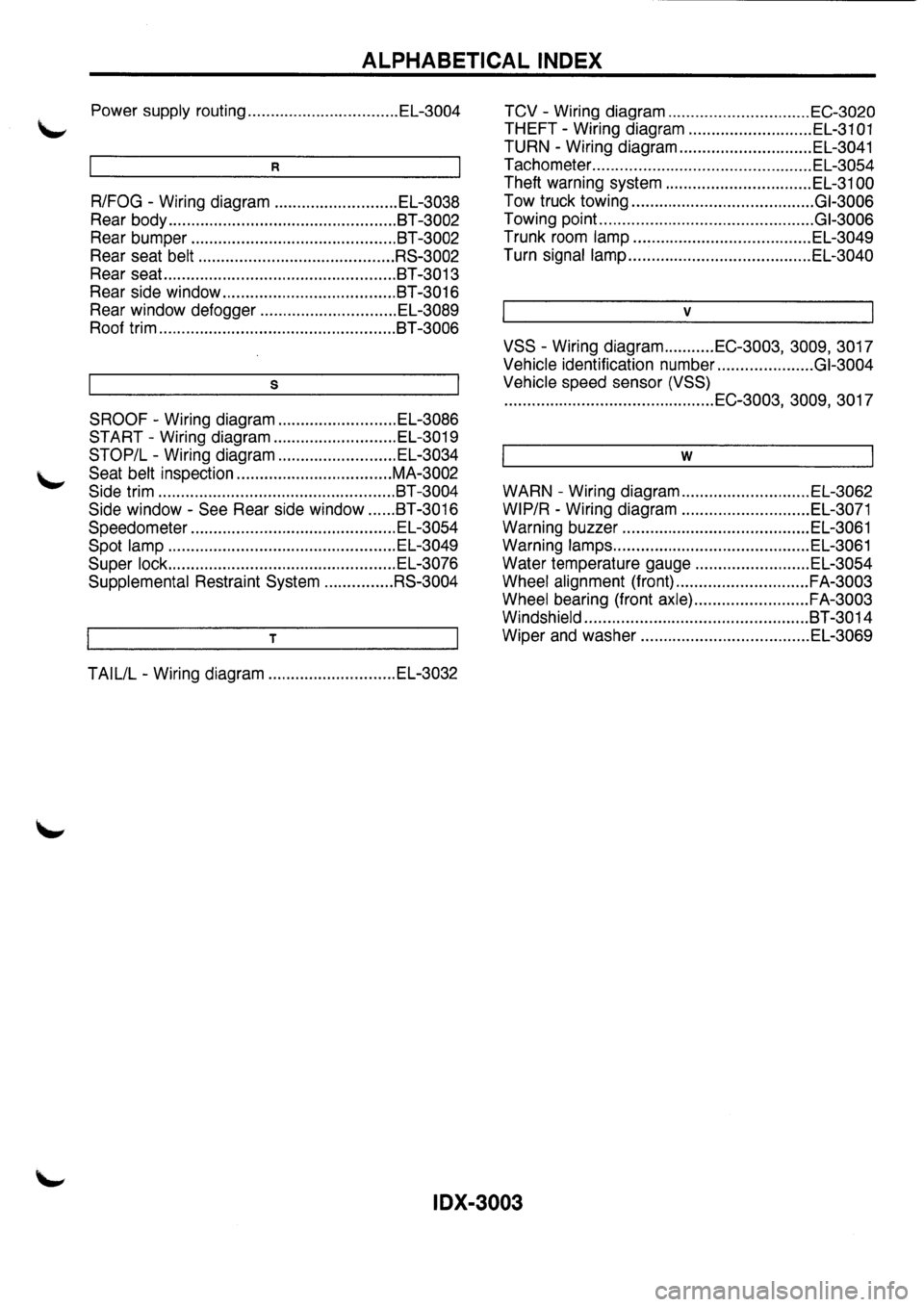 NISSAN PRIMERA 1998  Service Repair Manual 