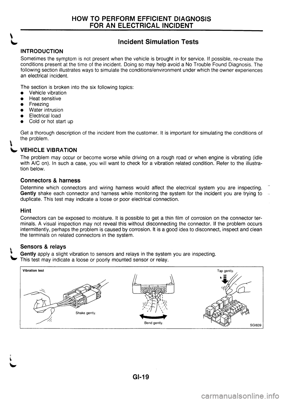 NISSAN PRIMERA 1998 Service Owners Manual NISSAN PRIMERA 1998 Service Owners Manual
