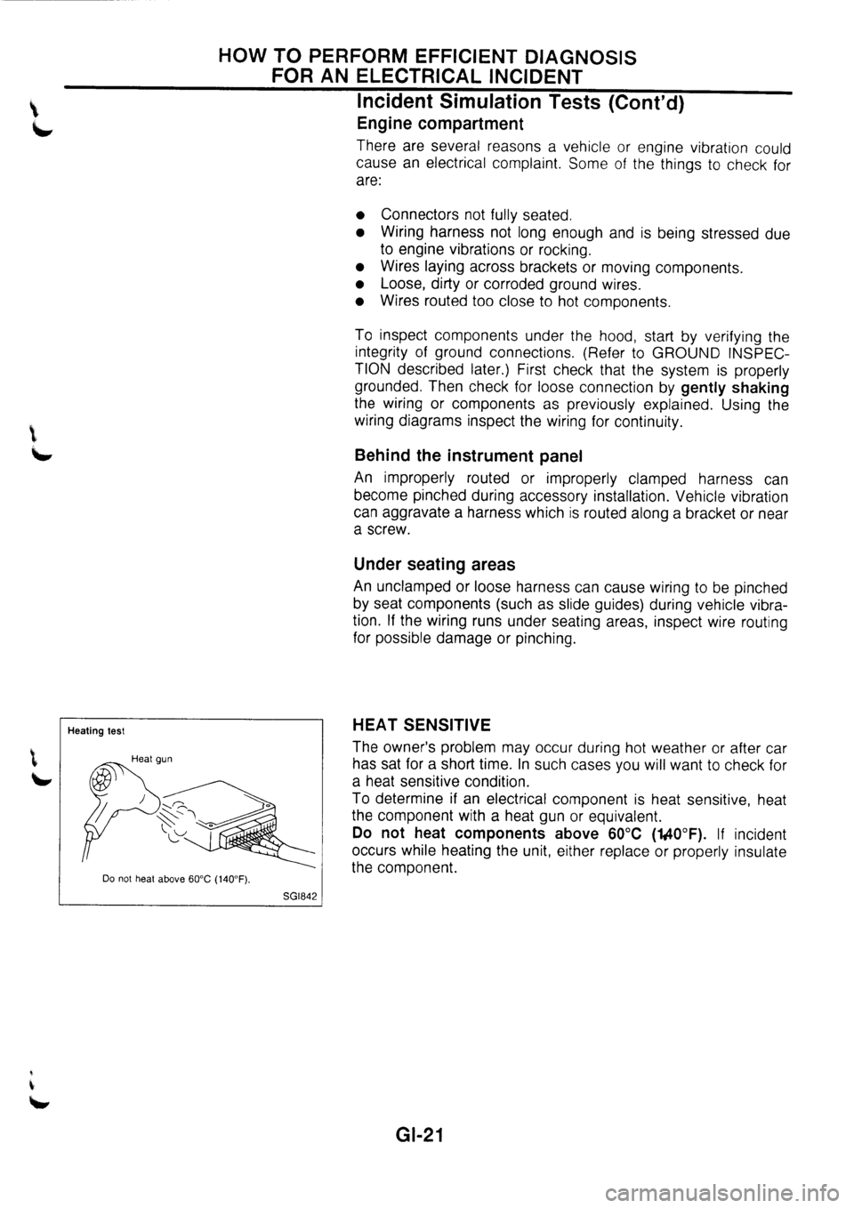NISSAN PRIMERA 1998 Service Owners Manual NISSAN PRIMERA 1998 Service Owners Manual