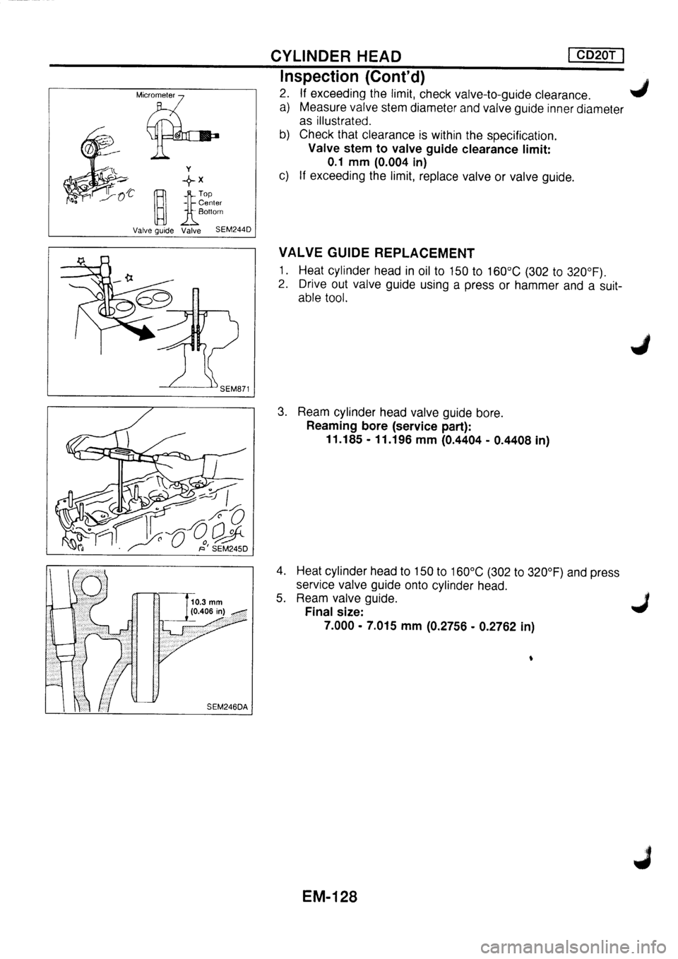 NISSAN PRIMERA 1998 Service Repair Manual NISSAN PRIMERA 1998 Service Repair Manual
