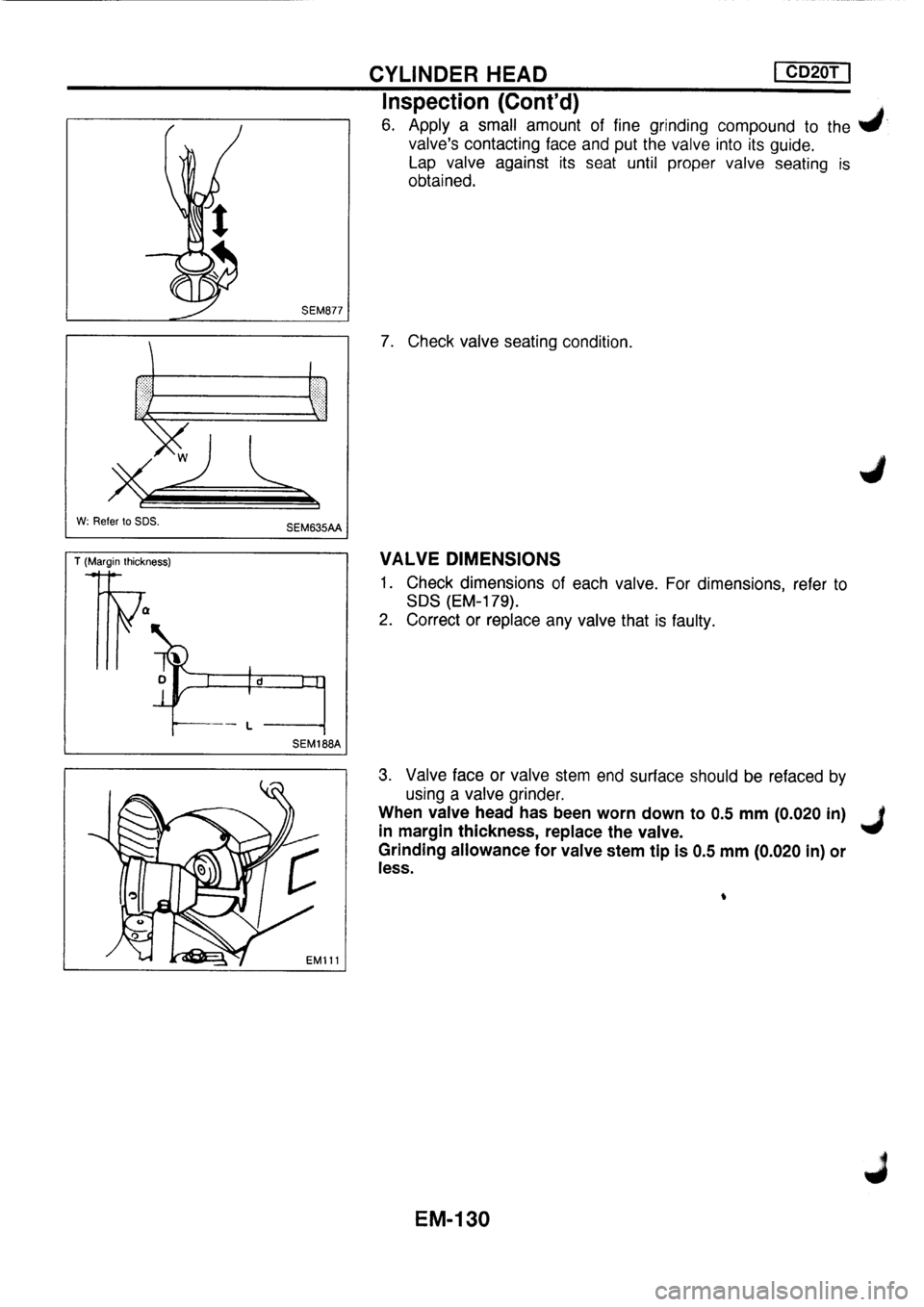 NISSAN PRIMERA 1998 Service Repair Manual NISSAN PRIMERA 1998 Service Repair Manual