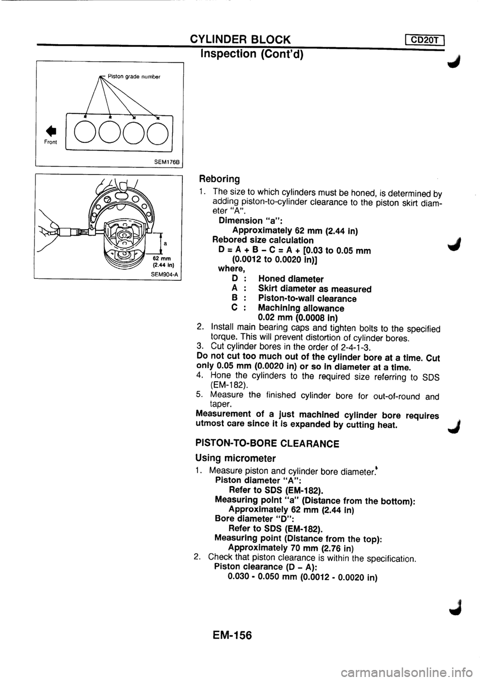NISSAN PRIMERA 1998 Service Repair Manual NISSAN PRIMERA 1998 Service Repair Manual