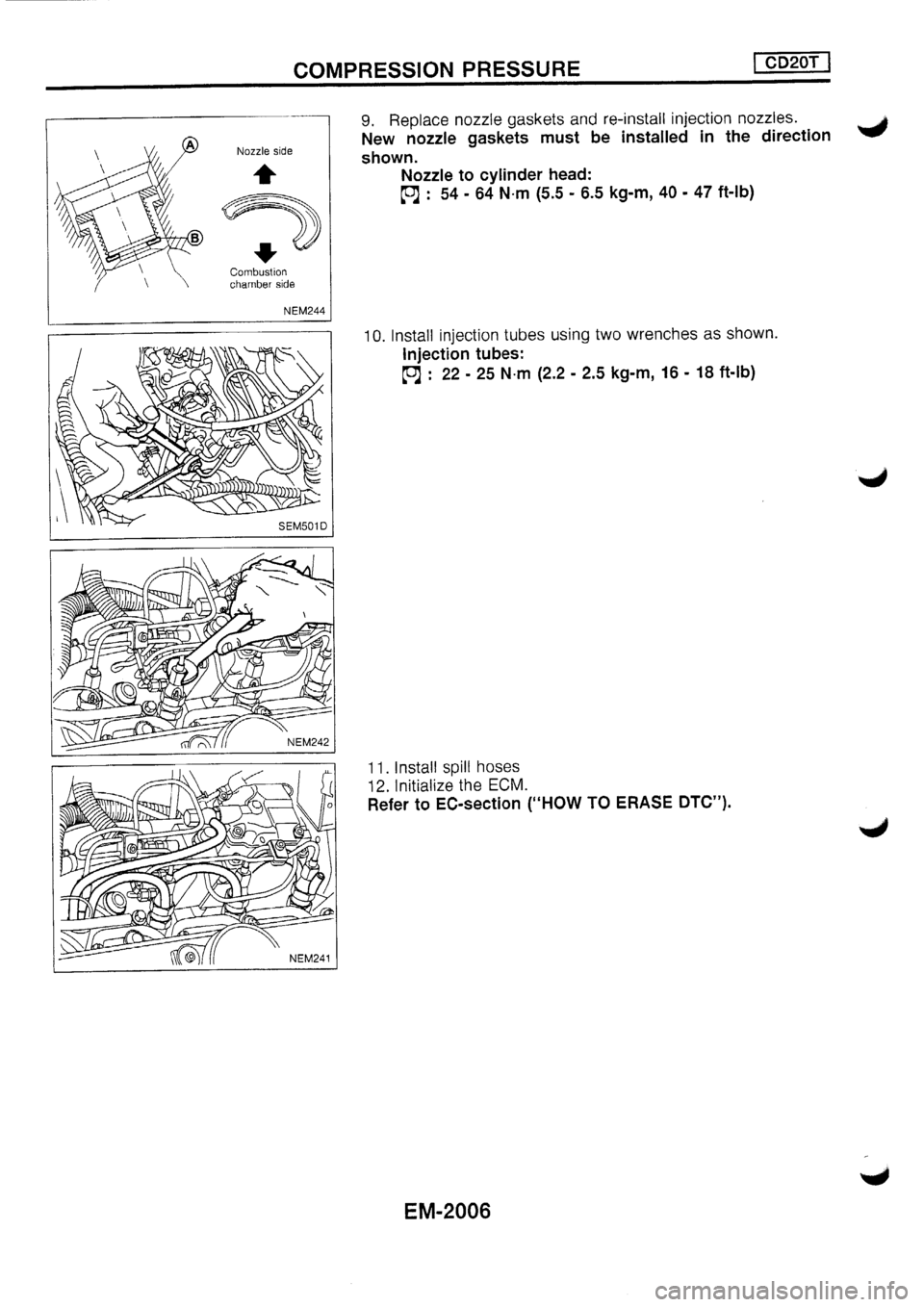 NISSAN PRIMERA 1998  Service Repair Manual 