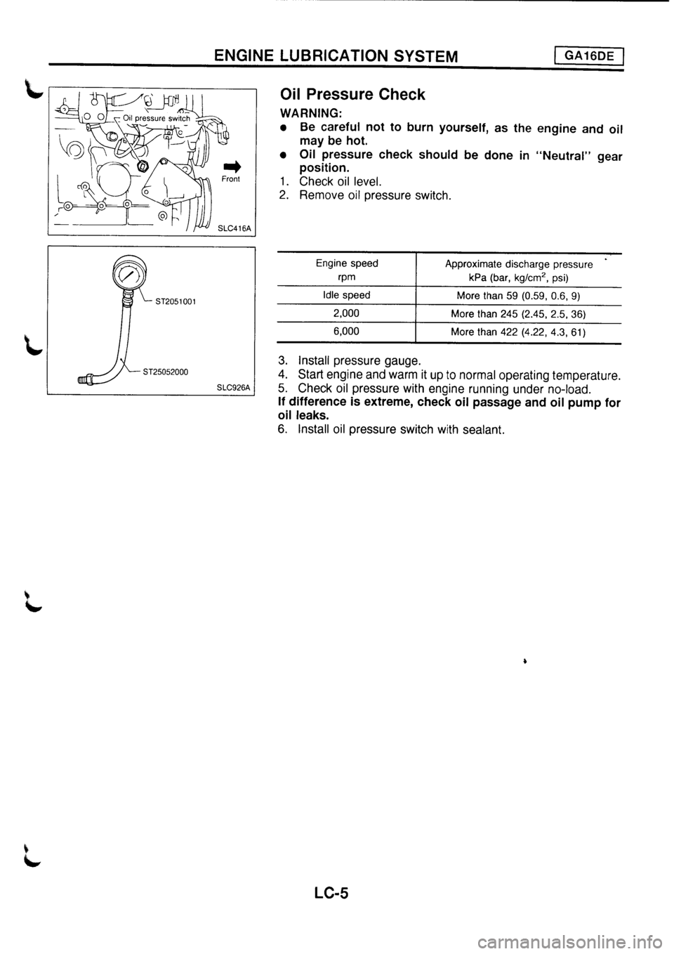 NISSAN PRIMERA 1998  Service Repair Manual 