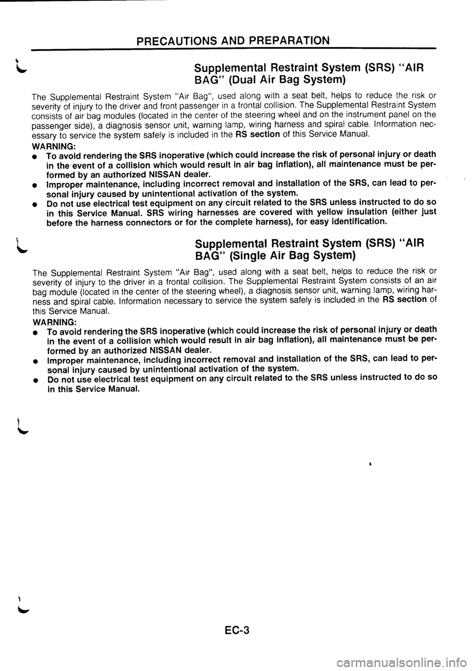 NISSAN PRIMERA 1998 Service Repair Manual NISSAN PRIMERA 1998 Service Repair Manual