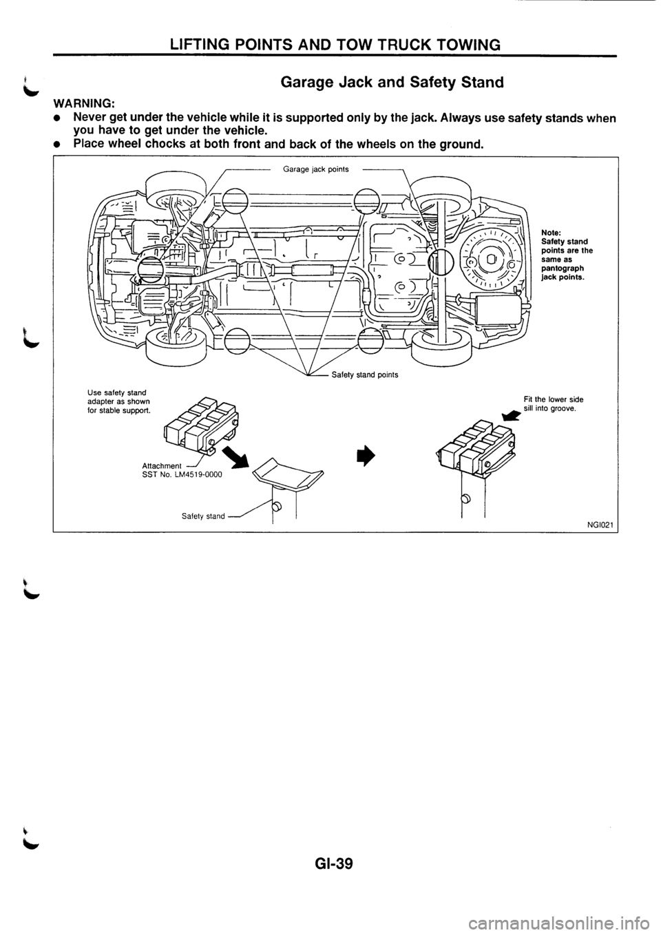 NISSAN PRIMERA 1998  Service Service Manual 