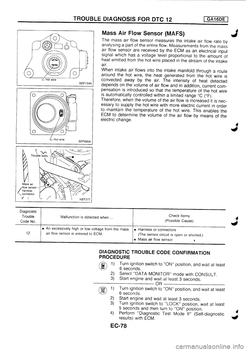 NISSAN PRIMERA 1998  Service Repair Manual 