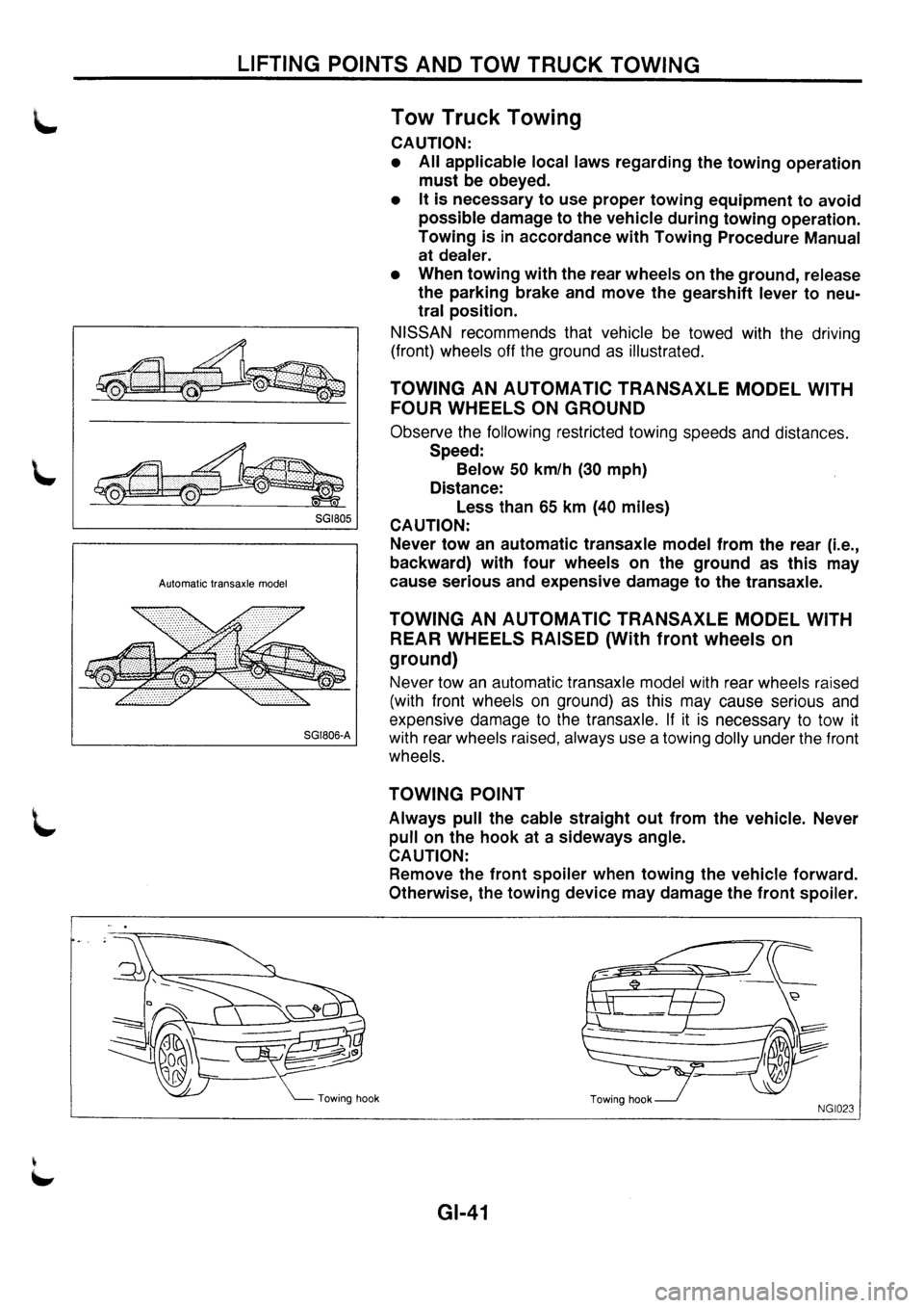 NISSAN PRIMERA 1998  Service Service Manual 