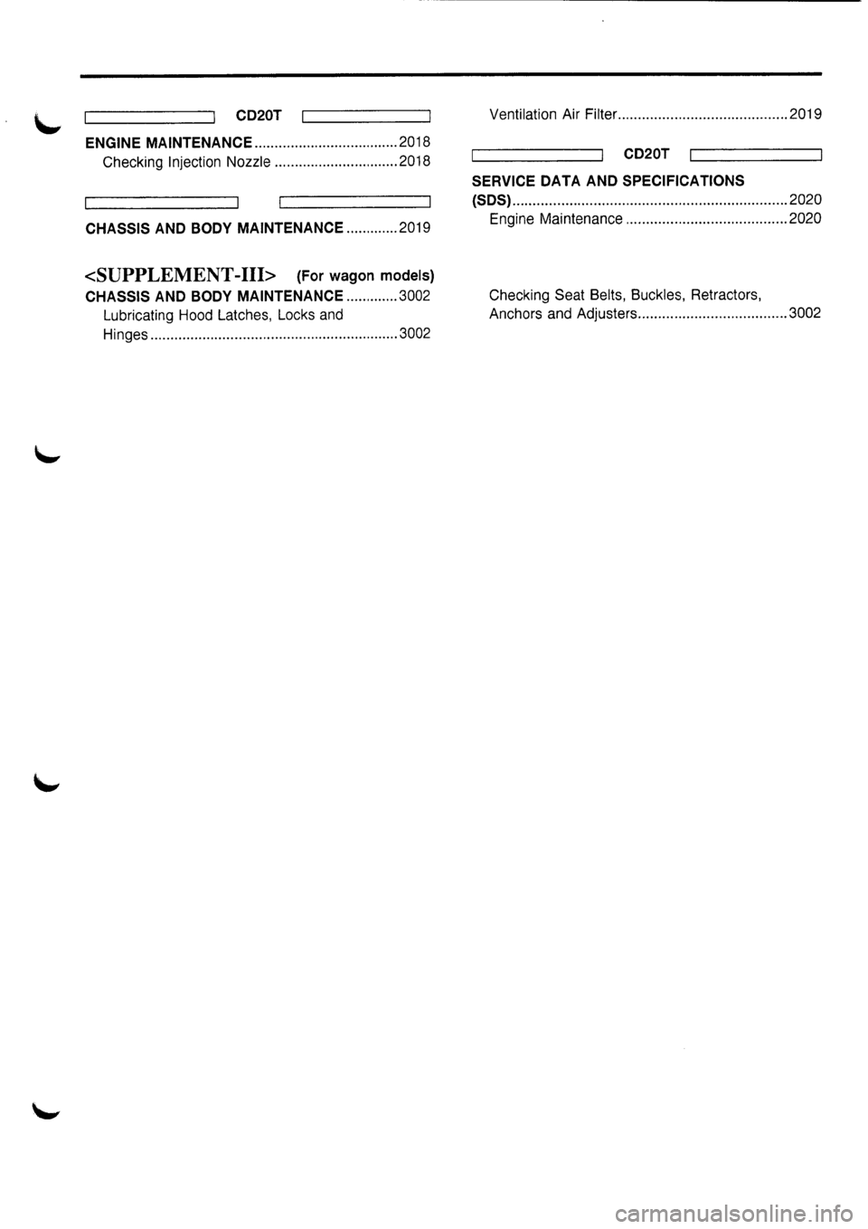NISSAN PRIMERA 1998  Service Manual PDF 