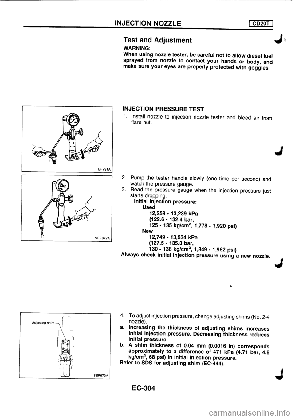 NISSAN PRIMERA 1998  Service Repair Manual 