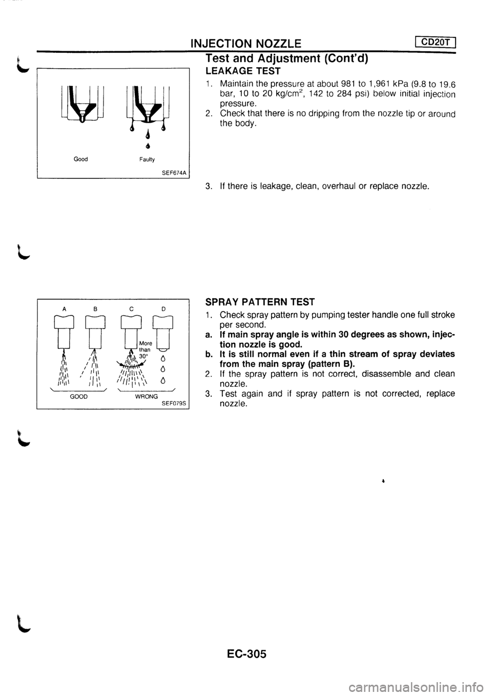 NISSAN PRIMERA 1998  Service Repair Manual 