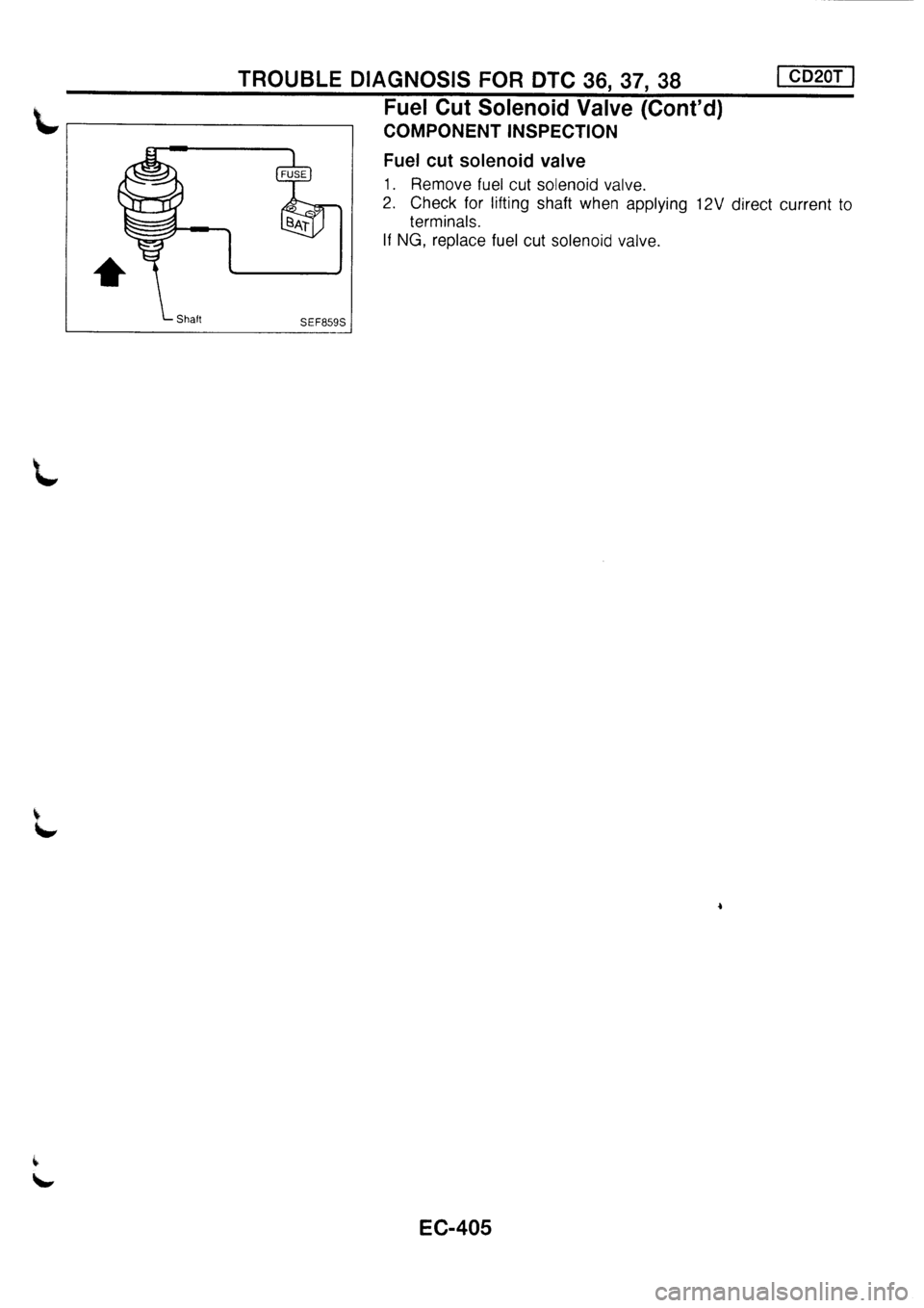 NISSAN PRIMERA 1998  Service Repair Manual 